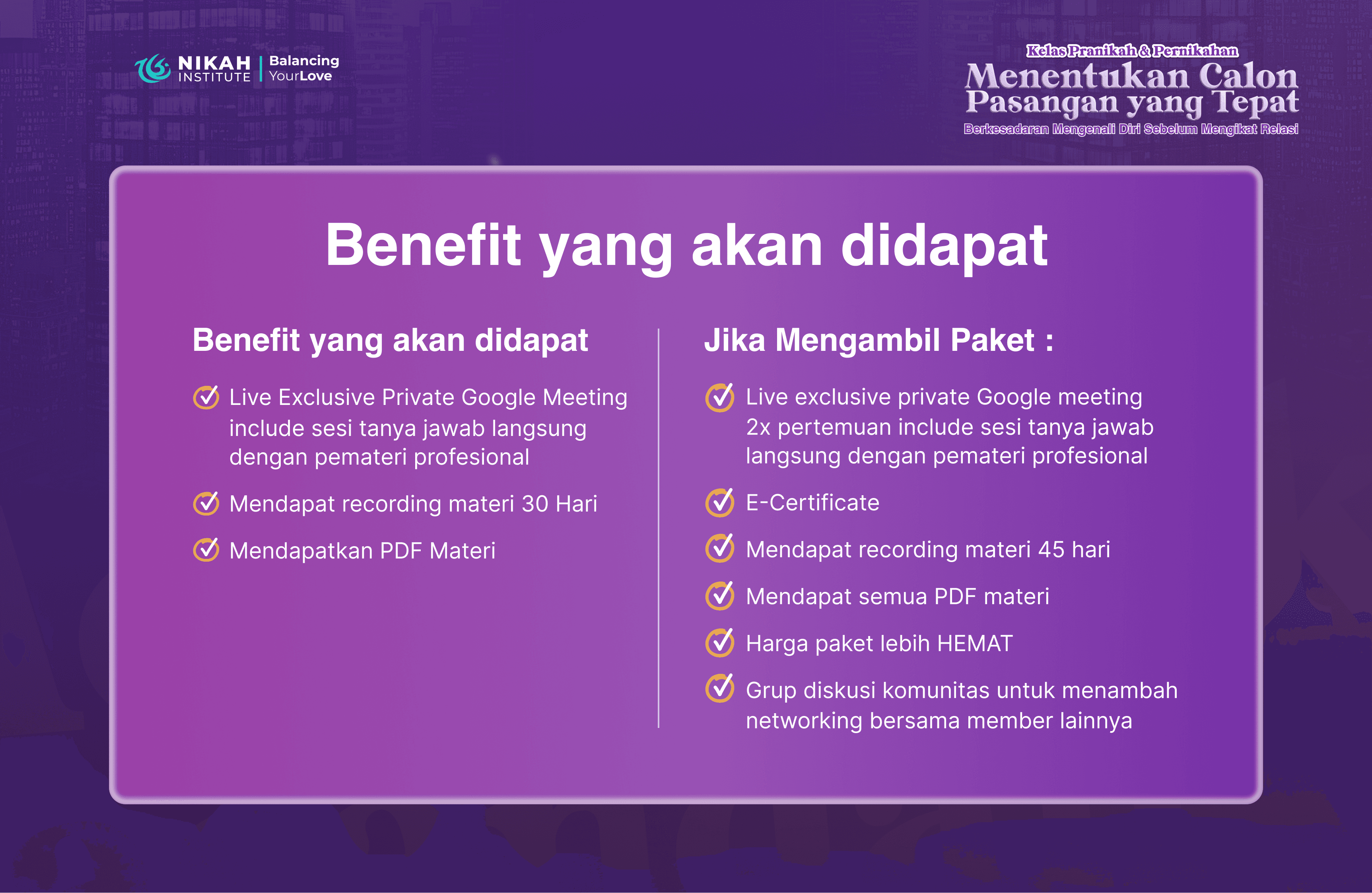 Menentukan Calon Pasangan yang Tepat : Berkesadaran Mengenali Diri Sebelum Mengikat Relasi thumbnail 3