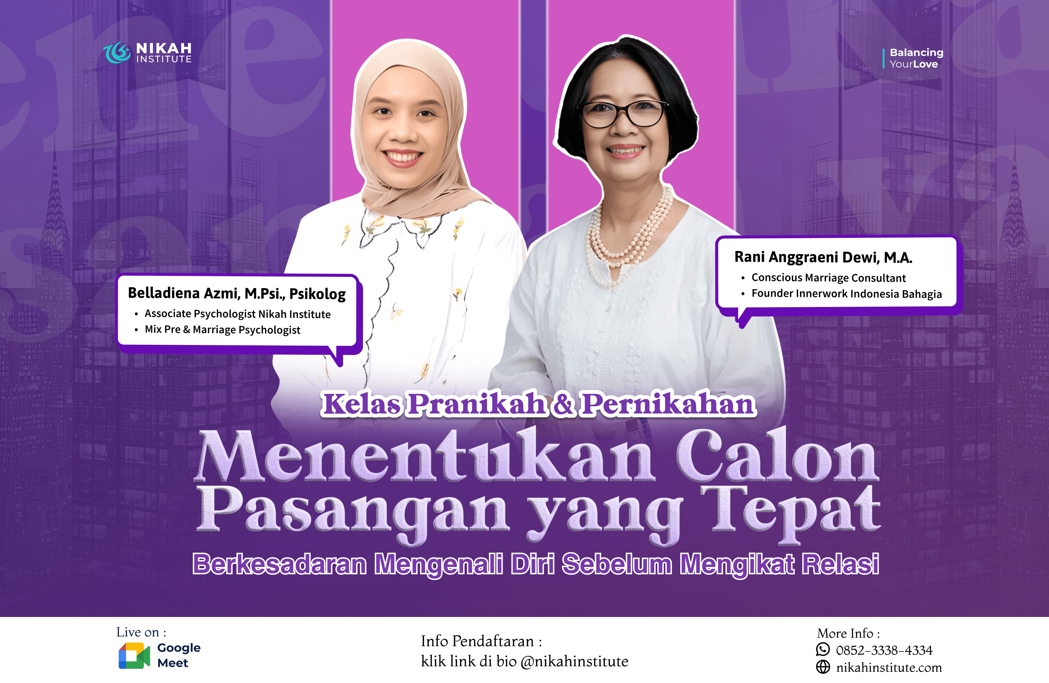 Menentukan Calon Pasangan yang Tepat : Berkesadaran Mengenali Diri Sebelum Mengikat Relasi